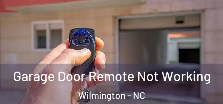  Garage Door Remote Not Working Wilmington - NC