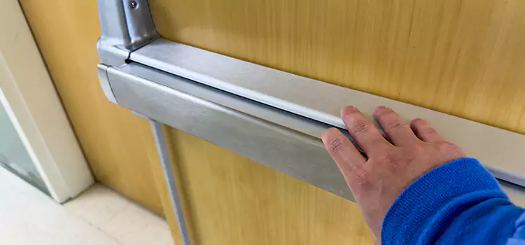 Installing a Push Bar on a Door Wilmington