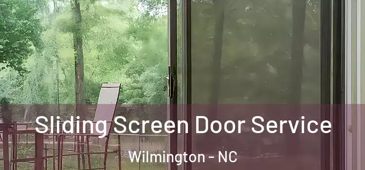  Sliding Screen Door Service Wilmington - NC
